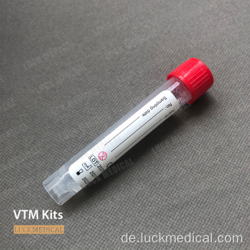 Virustransport-Kit UTM nicht inaktivierter Einweg-VTM-FDA